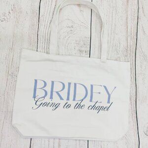 Brand New BRIDE Canvas Tote Bag